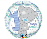 1 Aasta poisile kaisukaruga «Happy Birthday», ümmargune