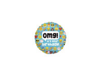 18-35x35-cm-emoji-omg-cumpleanos-pet-metalliz-p-1 Emoji õhupall, «OMG! It's your Birthday»