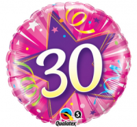 30 лет, розовый, круглый