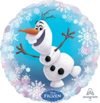 Fooliumist õhupall «Olaf», ümmargune