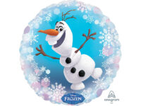 Foil balloon «Olaf», round
