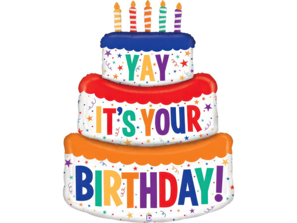 35978-special-delivery-b-day-cake-b Фольгированный шар торт «HAPPY BIRTHDAY»