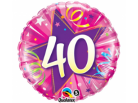 40 лет, розовый, круглый