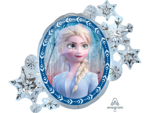 Fooliumist õhupall «Frozen, Elsa/Anna»