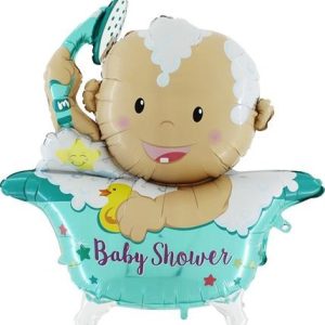 Beebi-vannis-Baby-Shower-GR-73065-P Candle number «7», gold