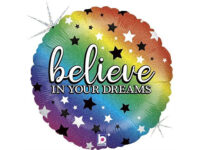 Believe-in-your-dreams-umargune-holograafiline-GR-36797GH-P «Believe in your dreams» круглый, голографический