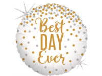 Best-Day-Ever-ummargune-valge-GR-36589GH-P «Best Day Ever» круглый, белый
