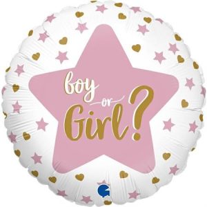«Happy birthday», balloons, round, holographic