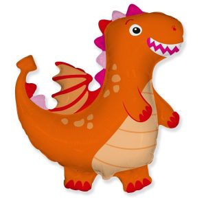 Fooliumist õhupall «Dinosaurus», lilla