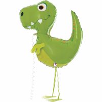 Walking balloon «GREEN DINOSAUR»