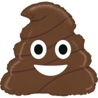 Fooliumist õhupall  «EMOJI KAKA»