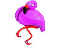Foil balloon «FLAMINGO», pink