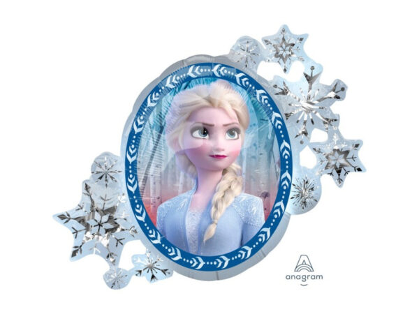 Fooliumist õhupall "FROZEN ELSA / ANNA" kahepoolne