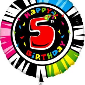 «Have a Fan-Stach-tic Birthday», круглый