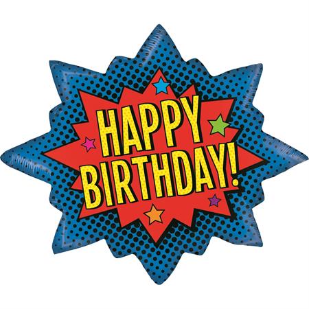 Happy Birthday! Super Hero