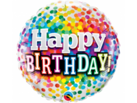 Happy-Birthday-ummargune-konfetti-QL-49496 «Happy Birthday!» round confetti