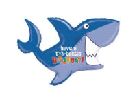 Have-a-FIN-tastic-Birthday-haikala-sinine-GR-35559-P «Have a FIN-tastic Birthday!», акула