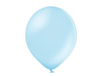 Latex balloon «light blue metallic»