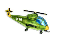 Helikopter-roheline-901667VE Fooliumist õhupall «Helikopter», roheline