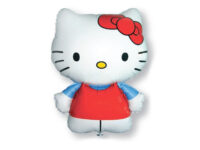Hello-Kitty-punane-901714 Fooliumist õhupall «Hello Kitty», punane
