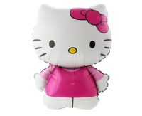 Foil balloon «Hello Kitty», pink