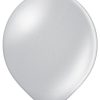Hobedane-metallik-061 Latex balloon «silver metallic»