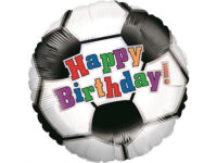 Футбольный мяч "Happy Birthday!"