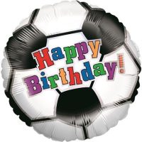 Soccer ball "Happy Birthday!"