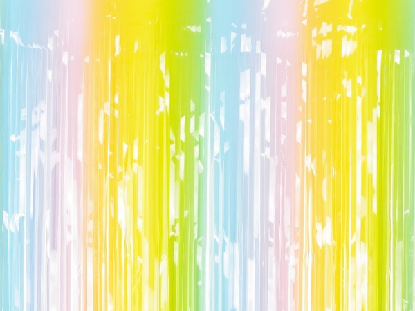 Party curtains "RAINBOW" colorful
