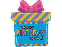 Kingitus-Happy-Birthday-to-You-sinine-GR-35012WE-P Fooliumist õhupall, kingitus «HAPPY BIRTHDAY TO YOU!», sinine