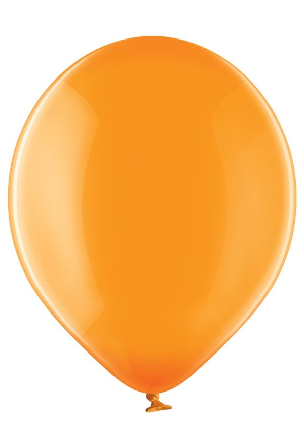 Kristalne-oranz-037 Latex balloon «crystal orange»
