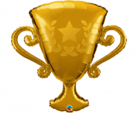 Fooliumist õhupall «TROFEE», kuldne