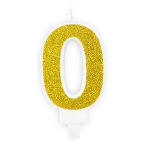Свеча номер «0», золотой
