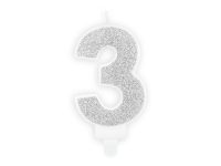 Küünal number «3», hõbe