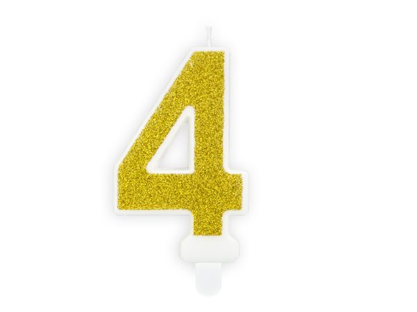 Küünal number «4», kuldne
