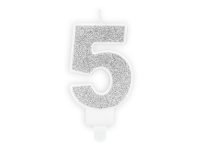 Küünal number «5», hõbe