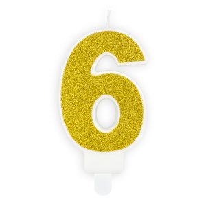 Kuunal-number-6-kuldne-SCU3-6-019B Foil balloon "NUMBER 1" pink, with crown