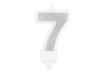 Свеча номер «7», серебро