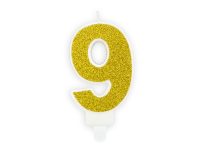 Küünal number «9», kuldne