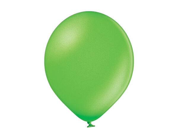 Laimroheline-metallik-083 Latex balloon «lime green metallic»