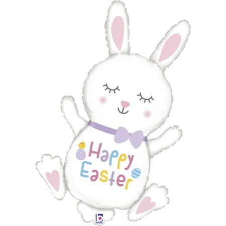 Fooliumist õhupall lihavõttejänku «HAPPY EASTER»
