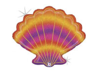 Фольгированный шар «МОРСКАЯ РАКУШКА», голографическая