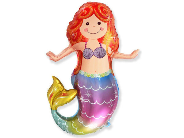 Fooliumist õhupall merineitsi «Happy Mermaid»