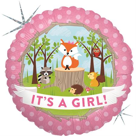Лесные животные «It`s a girl»