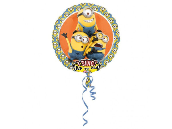 Minions-muusikaga Фольгированный шар "МИНЬОНЫ" с музыкой