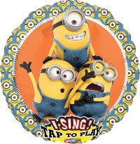 Фольгированный шар «Minions» с музыкой