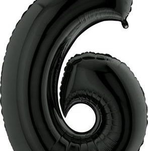 Fooliumist õhupall "NUMBER 4" punane