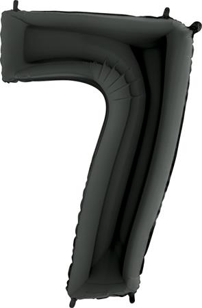 Number-7-must-GR-047K-P Фольгированный шар "ЦИФРА 7" чёрный