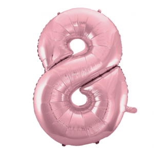 Number-8-heleroosa-BC-HRO8 Foil balloon "NUMBER 1" fuchsia