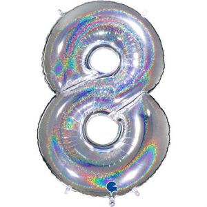Foil balloon, present «HAPPY BIRTHDAY TO YOU!», blue